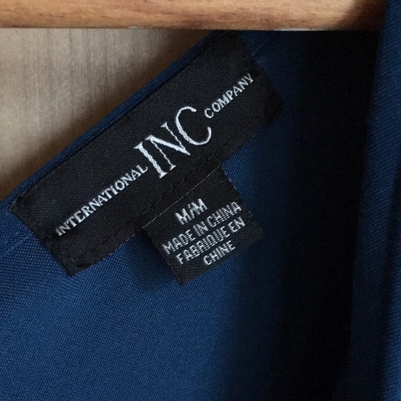 INC | Teal Top - Picture 3 of 5